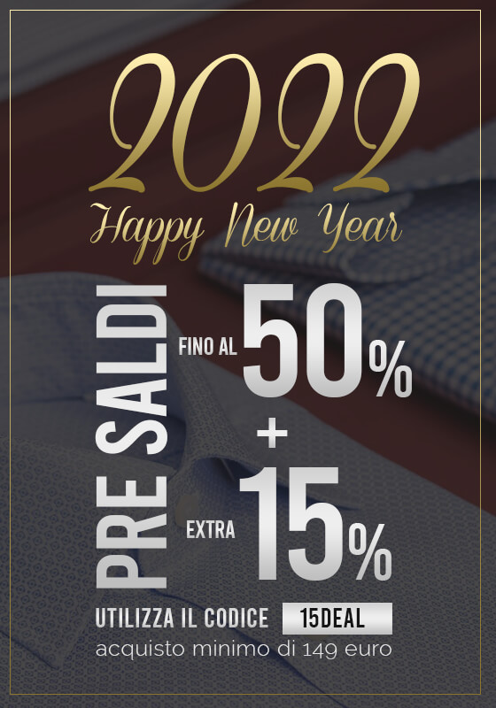 Happy New Year: fino al 50% + Extra 15%